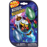 Crayola Silly Putty Metallic Eggs Silver And Gold - 071662099107