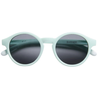 Barner Le Marais mint green kids sunglasses front view; size not confirmed, gallery reference only