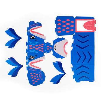 3D Mask Collection - Unicorn, Dinos, Sharky | Fun DIY Craft for Kids - My Little Thieves