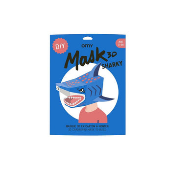 3D Mask Collection - Unicorn, Dinos, Sharky | Fun DIY Craft for Kids - My Little Thieves