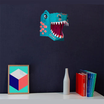 3D Mask Collection - Unicorn, Dinos, Sharky | Fun DIY Craft for Kids - My Little Thieves