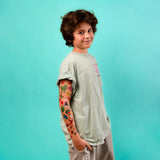 50 Pack of Fun Temporary Tattoos - Neon, Golden & Colorful Designs for Kids - My Little Thieves