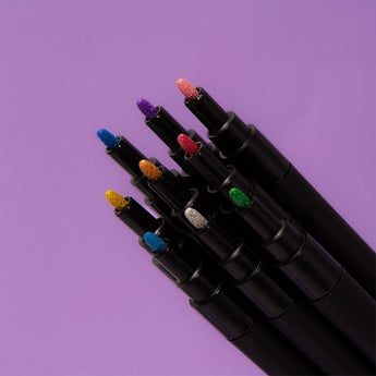 9 Markers - Glitter, Jumbo, Pastel - My Little Thieves