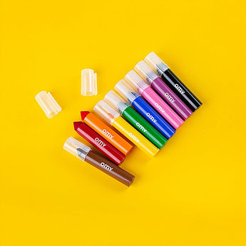 9 Markers - Glitter, Jumbo, Pastel - My Little Thieves