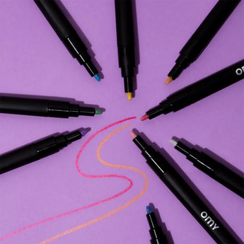 9 Markers - Glitter, Jumbo, Pastel - My Little Thieves