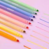 9 Markers - Glitter, Jumbo, Pastel - My Little Thieves