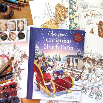 Puffin – Christmas on Hinch Farm: The Adventures of the Hinch Brothers — Lifestyle — styled book photo