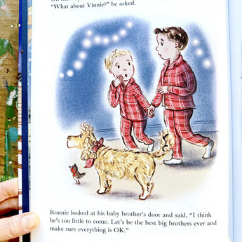 Puffin – Christmas on Hinch Farm: The Adventures of the Hinch Brothers — Photographed sample pages