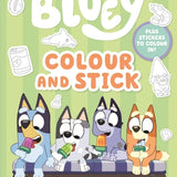 Bluey: Colour and Stick - cover