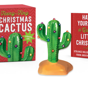 Running Press – Teeny-Tiny Christmas Cactus: With coloured lights! – product photo
