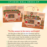 Peter Pauper Press – Christmas Sticker Doll Dress-Up Book – detail view 1