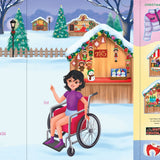 Peter Pauper Press – Christmas Sticker Doll Dress-Up Book – detail view 2
