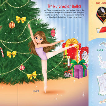 Peter Pauper Press – Christmas Sticker Doll Dress-Up Book – detail view 4