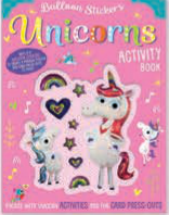 Balloon Sticker Activity Books - Unicorns β official catalogue cover, ISBN 9781788437097