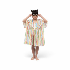 Abril Flores Mil Confetti Girl Swimwear Cover Up | Swimwear Girl - My Little Thieves