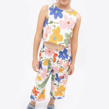 Abril Flores Mil Rela Maxi Flowers Set – Top & Pants | Sets Girl