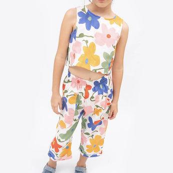 Abril Flores Mil Rela Maxi Flowers Set – Top & Pants | Sets Girl
