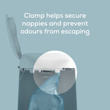 Angelcare Dress Up Nappy Bin Octagonal With Refills Bundle | Nursery Essential