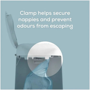 Angelcare Dress Up Nappy Bin Octagonal With Refills Bundle | Nursery Essential