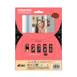 Avenir Scratch Art Animal Door Hangers - Multicolor