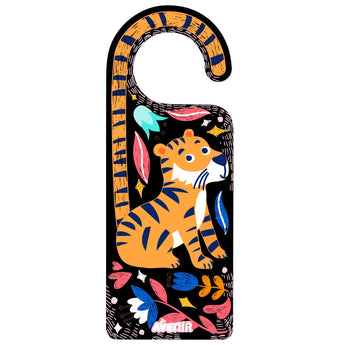 Avenir Scratch Art Animal Door Hangers - Multicolor