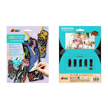 Avenir Scratch Sea Animal Bookmarks & Door Hangers | Craft