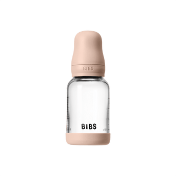 BIBS Glass Baby Bottle 120ml Slow Flow | Newborn Feeding