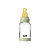 BIBS Glass Baby Bottle 120ml Slow Flow | Newborn Feeding