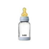 BIBS Glass Baby Bottle 120ml Slow Flow | Newborn Feeding