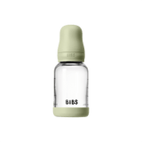 BIBS Glass Baby Bottle 120ml Slow Flow | Newborn Feeding