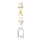 BIBS Glass Baby Bottle 120ml Slow Flow | Newborn Feeding