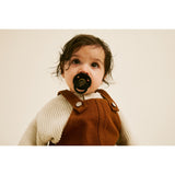 BIBS Pacifier Studio Colour 2 PACK Layl Latex -Black Gold
