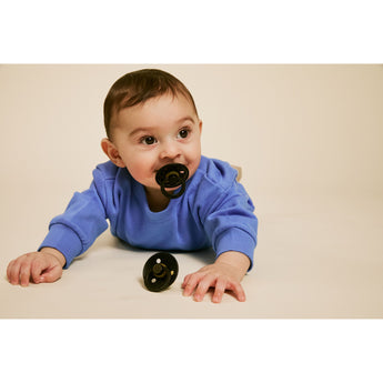 BIBS Pacifier Studio Colour 2 PACK Layl Latex -Black Gold