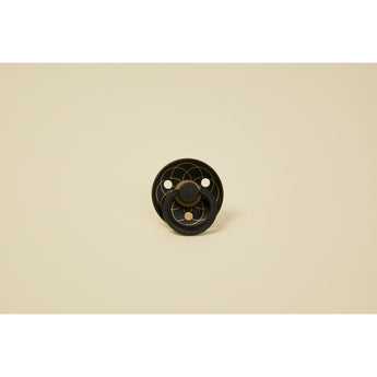 BIBS Pacifier Studio Colour 2 PACK Layl Latex -Black Gold