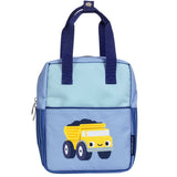 Kids Mini Square School Backpack - Dumptruck