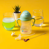 B.Box Sippy Cup Replacement Straw Pack: Includes 1 Replacement Straw with Weight, 1 Cleaning Brush, Fits b.box Sippy Cups