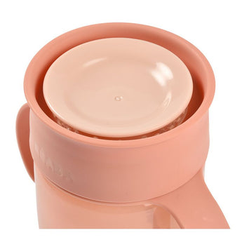Beaba 360° Learning Cup | 2 In 1 Spout & Straw Transition Cup For Babies