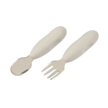 Beaba Set Of 2 Pre Cutlery Spoons Stainless Steel | Feeding