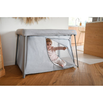 Beaba Travel Cot Pebble | Portable Baby Bed
