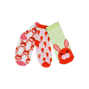 Baby Terry 3-Piece Socks Set - Cozy & Cute for Little Feet
