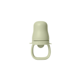 Sage BIBS Baby Feeder with silicone nipple and handle, for weaning and gum soothing.