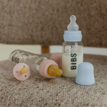 Bibs Glass Baby Bottle 240ml Medium Flow