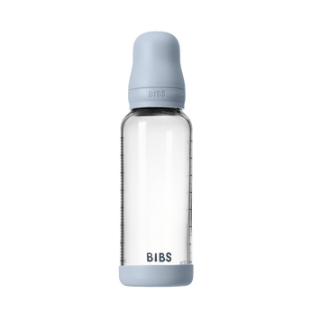 Bibs Glass Baby Bottle 240ml Medium Flow