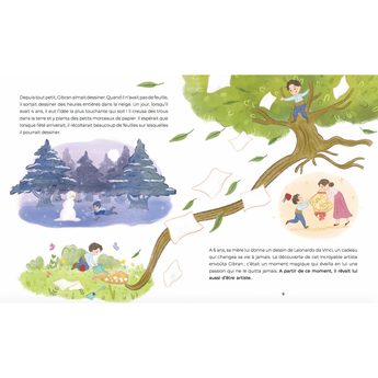Bright Lebanese Legends Gibran Khalil Gibran Book | Inspiring Children's Story