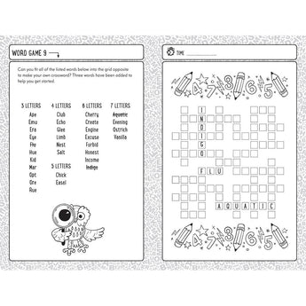 Buster Books Word Games For Clever Kids (R) ” Children's Book For Kids | Children's & Teenage Fiction Stories - My Little Thieves