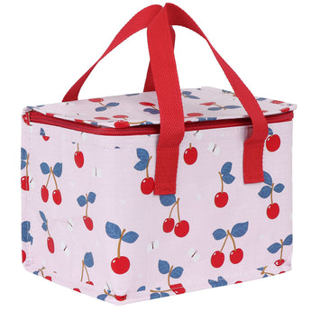 Kids Insulated School Lunch Bag - Cherries