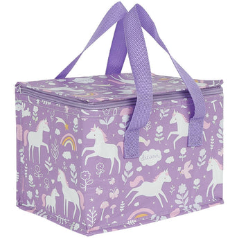 Kids Insulated School Lunch Bag - Unicorn Dreams