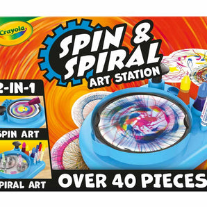 Crayola Spin & Spiral Art Station