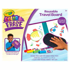 Crayola Color & Erase Drawing Board for Kids