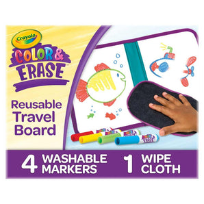Crayola Color & Erase Drawing Board for Kids